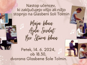 Nastop pianistov Maje Leban, Bora Šturma Lebana in Ajde Sovdat