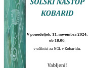 Šolski nastop KOBARID